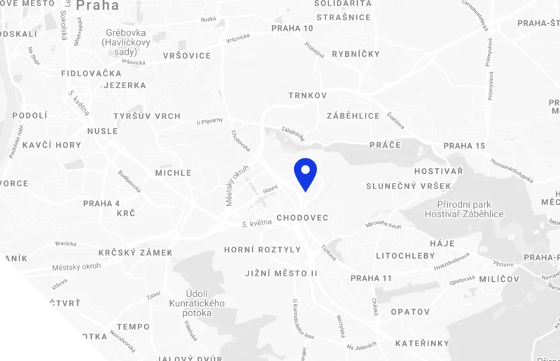 [mapa] Praha Spořilov
